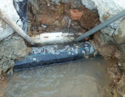 运城市测漏水之水管漏水